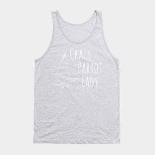 crazy parrot lady - cockatiel Tank Top